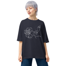 Navy / S Beauty Line Unisex Oversized T-Shirt by Design Express