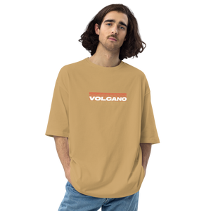 Vulcano Back Unisex Oversized T-Shirt by Design Express