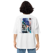 White / S Nothing is more abstarct than reality Unisex Oversized T-Shirt by Design Express