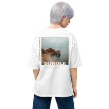 Durdle Door Back Unisex Oversized T-Shirt by Design Express