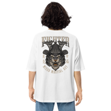 Fighter Martial Art Back Unisex Oversized T-Shirt by Design Express