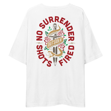 No Surrender Back Unisex Oversized T-Shirt by Design Express