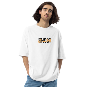 Shoot Streetball Back Unisex Oversized Light T-Shirt by Design Express