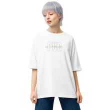 Life is Better with a PUG Unisex Oversized T-Shirt by Design Express