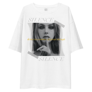 Silence Unisex Oversized T-Shirt by Design Express