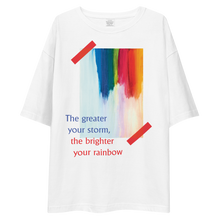 Rainbow Unisex Oversized T-Shirt by Design Express