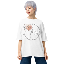 White / S Dream as if you will live forever Unisex Oversized T-Shirt by Design Express