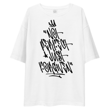 Not Perfect Just Forgiven Unisex Oversized Light T-Shirt by Design Express