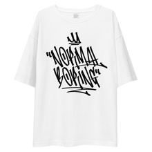 Normal is Boring Graffiti Unisex Oversized Light T-Shirt by Design Express