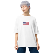 Liberty Unisex Oversized White T-Shirt by Design Express