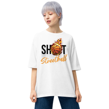 Shoot Streetball Front Unisex Oversized Light T-Shirt by Design Express