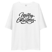 Merry Christmas Unisex Oversized Light T-Shirt by Design Express