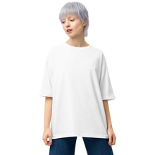 White / S Made With Love (Heart) Unisex Oversized T-Shirt by Design Express