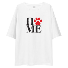 Home (Pet Lover) Unisex Oversized Light T-Shirt by Design Express