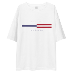 America "Tommy" Unisex Oversized T-Shirt by Design Express