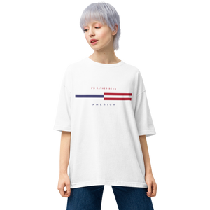 America "Tommy" Unisex Oversized T-Shirt by Design Express