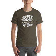 Army / S Be the Best Version of You Short-Sleeve Unisex T-Shirt by Design Express