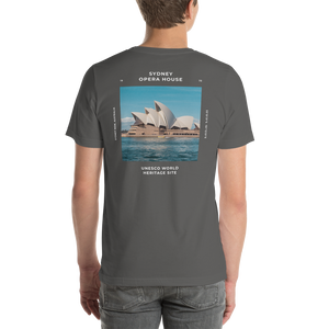 Sydney Australia Unisex T-shirt Back by Design Express