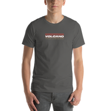 Asphalt / S Volcano Back Short-Sleeve Unisex T-Shirt by Design Express