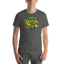 Asphalt / S Good Vibes Only Short-Sleeve Unisex T-Shirt by Design Express