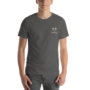 Asphalt / S The Camping Unisex T-Shirt by Design Express