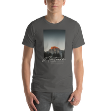 Asphalt / S Nature Yosemite Unisex T-shirt Front by Design Express