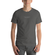 Asphalt / S Mount Bromo Unisex T-shirt Back by Design Express