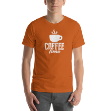 Autumn / S Coffee Time Short-Sleeve Unisex T-Shirt by Design Express