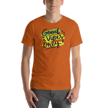 Autumn / S Good Vibes Only Short-Sleeve Unisex T-Shirt by Design Express