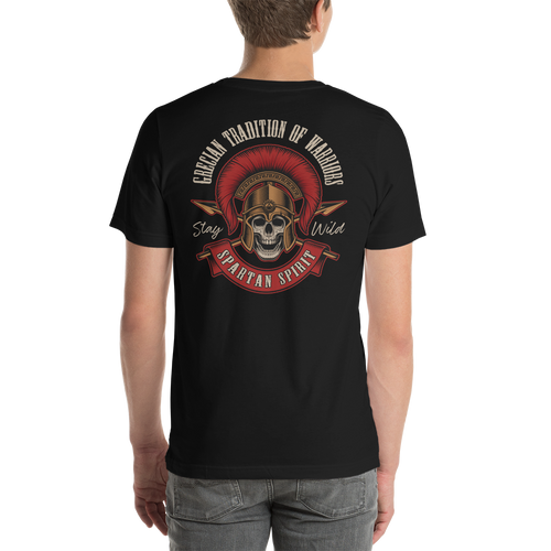 Spartan Spirit Back Unisex T-Shirt by Design Express