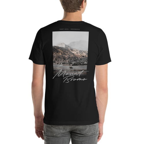 Mount Bromo Unisex T-shirt Back by Design Express