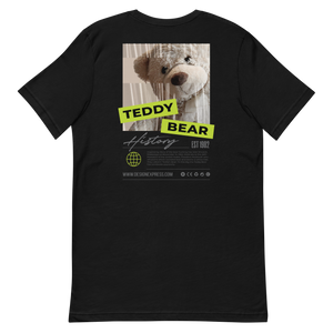 Teddy Bear Hystory Unisex T-shirt by Design Express