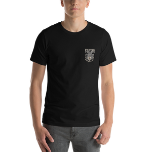 XS Fighter Martial Art Back Unisex T-Shirt by Design Express