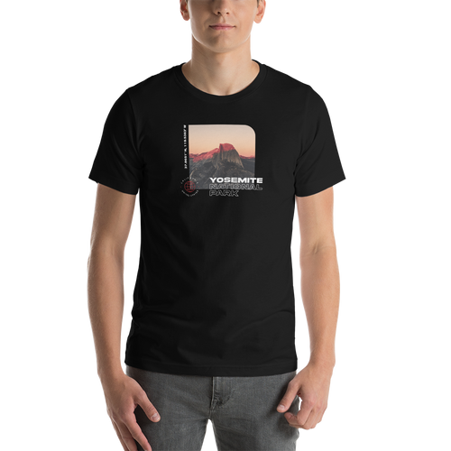 XS Yosemite National Park Front Unisex T-Shirt by Design Express