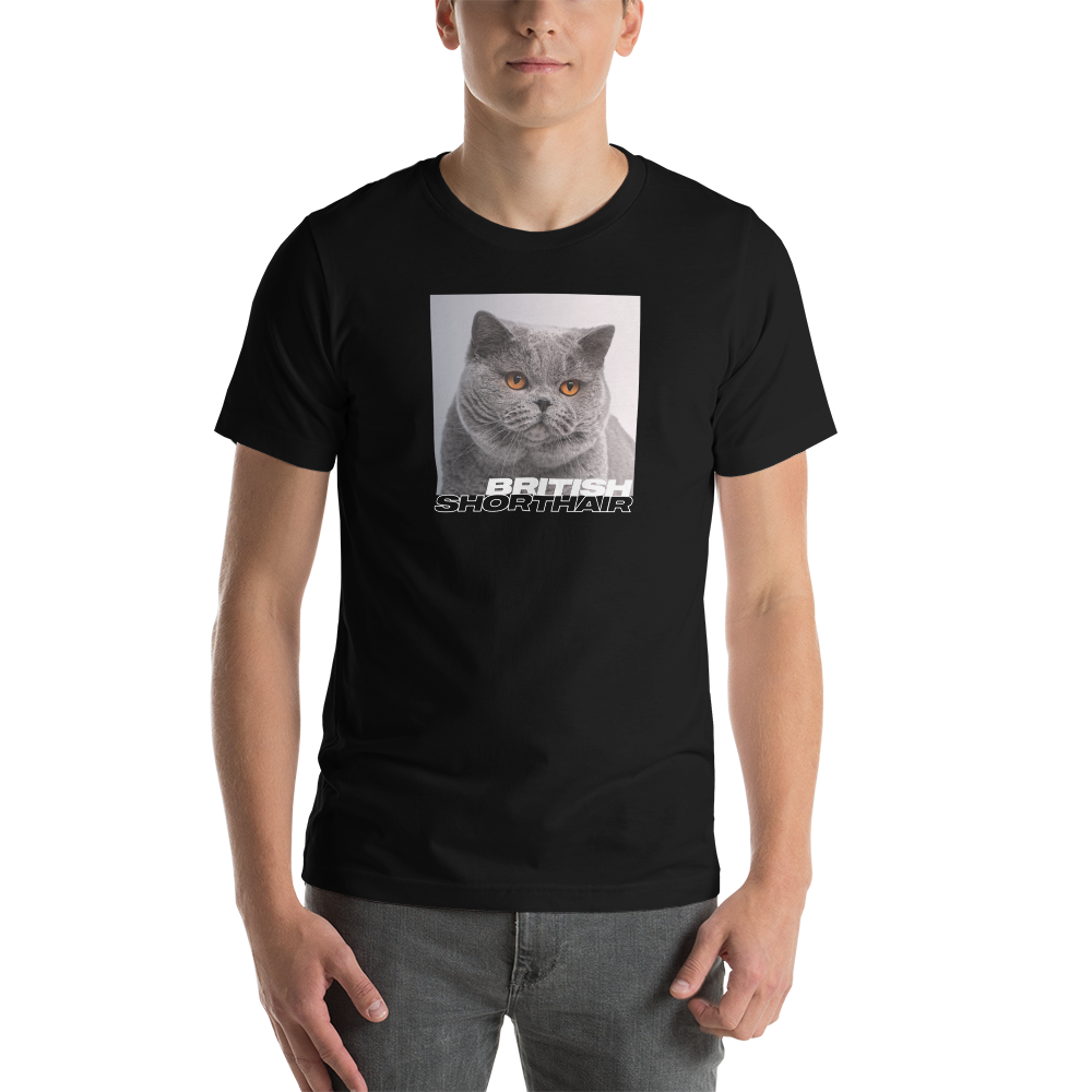 XS British Shorthair (Cat Lover) Short-Sleeve Unisex T-Shirt by Design Express