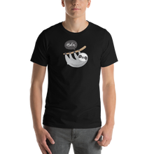 Black / XS Hola Sloths Short-Sleeve Unisex T-Shirt by Design Express