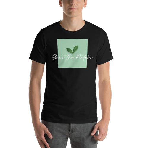 XS Save the Nature Short-Sleeve Unisex T-Shirt by Design Express