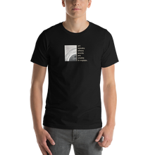 Black / XS Art speaks where words are unable to explain Short-Sleeve Unisex T-Shirt by Design Express