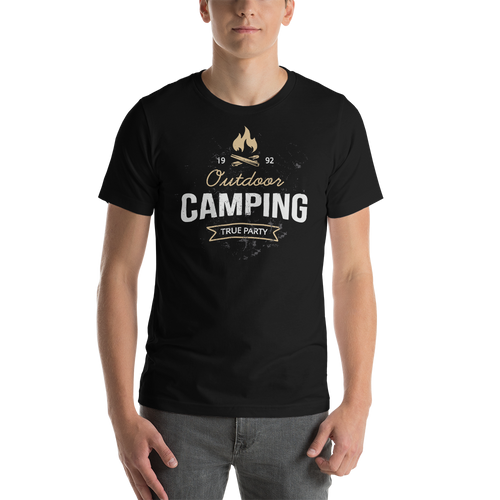 XS Outdoor Camping Unisex T-Shirt by Design Express