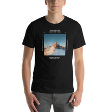 Black / XS Dolomites Italy Unisex T-shirt Front by Design Express