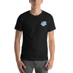 Black Heather / XS Whale Enjoy Summer Short-Sleeve Unisex T-Shirt by Design Express