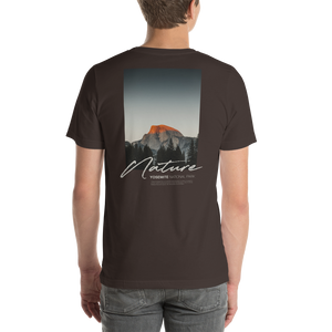 Nature Yosemite Unisex T-shirt Back by Design Express