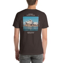 Sydney Australia Unisex T-shirt Back by Design Express