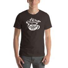 Brown / S But First Coffee (Coffee Lover) Funny Unisex T-Shirt by Design Express