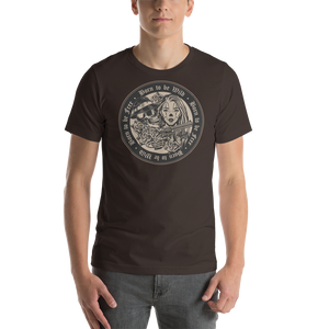 Brown / S Born to be Wild, Born to be Free Short-Sleeve Unisex T-Shirt by Design Express