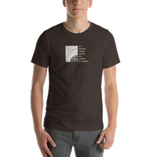 Brown / S Art speaks where words are unable to explain Short-Sleeve Unisex T-Shirt by Design Express