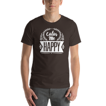 Brown / S Color Me Happy Short-Sleeve Unisex T-Shirt by Design Express