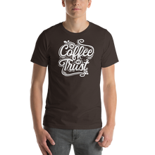 Brown / S In Coffee We Trust Short-Sleeve Unisex T-Shirt by Design Express