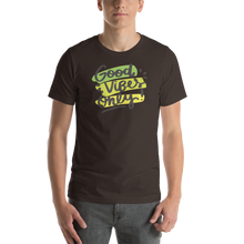 Brown / S Good Vibes Only Short-Sleeve Unisex T-Shirt by Design Express