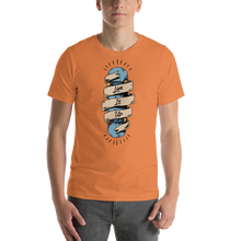 Burnt Orange / XS Live it Up Short-Sleeve Unisex T-Shirt by Design Express